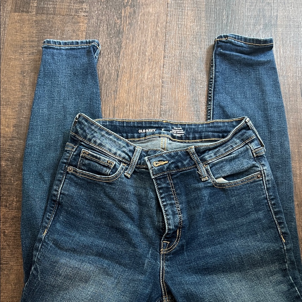 Old Navy Dark Wash Denim Pants